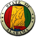 Alabama state seal.