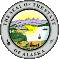 Alaska state seal.