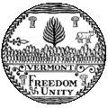 Vermont state seal.