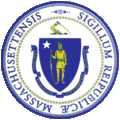 Massachusetts state seal.