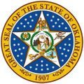 Oklahoma state seal.