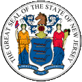 New Jersey state seal.