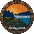 Montana state seal.