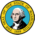 Washington state seal.