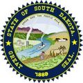 South Dakota state seal.