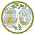 South Carolina state seal.