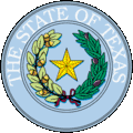 Texas state seal.