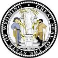 Wyoming state seal.