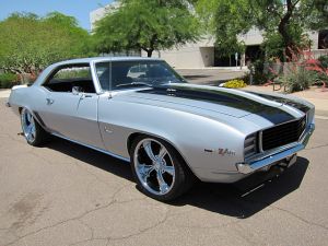 1969 Camaro CP Silver.