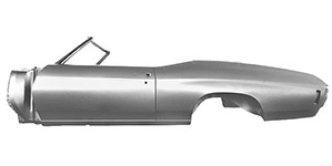 1970 Chevelle convertible drivers side view.