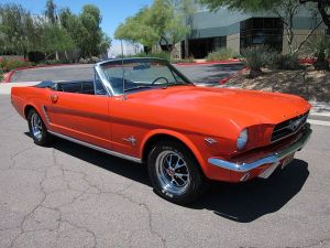 1965 Mustang Convertible.